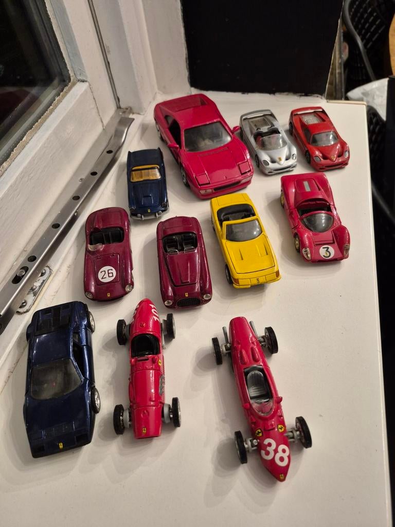 Diverse ferrari modelauto's vintage, Ophalen of Verzenden, Bburago