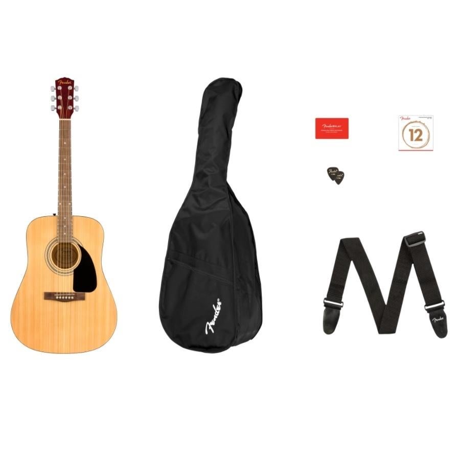 Fender FA-115 Dreadnought Gitaarpack NIEUW, Muziek en Instrumenten, Snaarinstrumenten | Gitaren | Akoestisch, Fender Musical Instruments Corporation