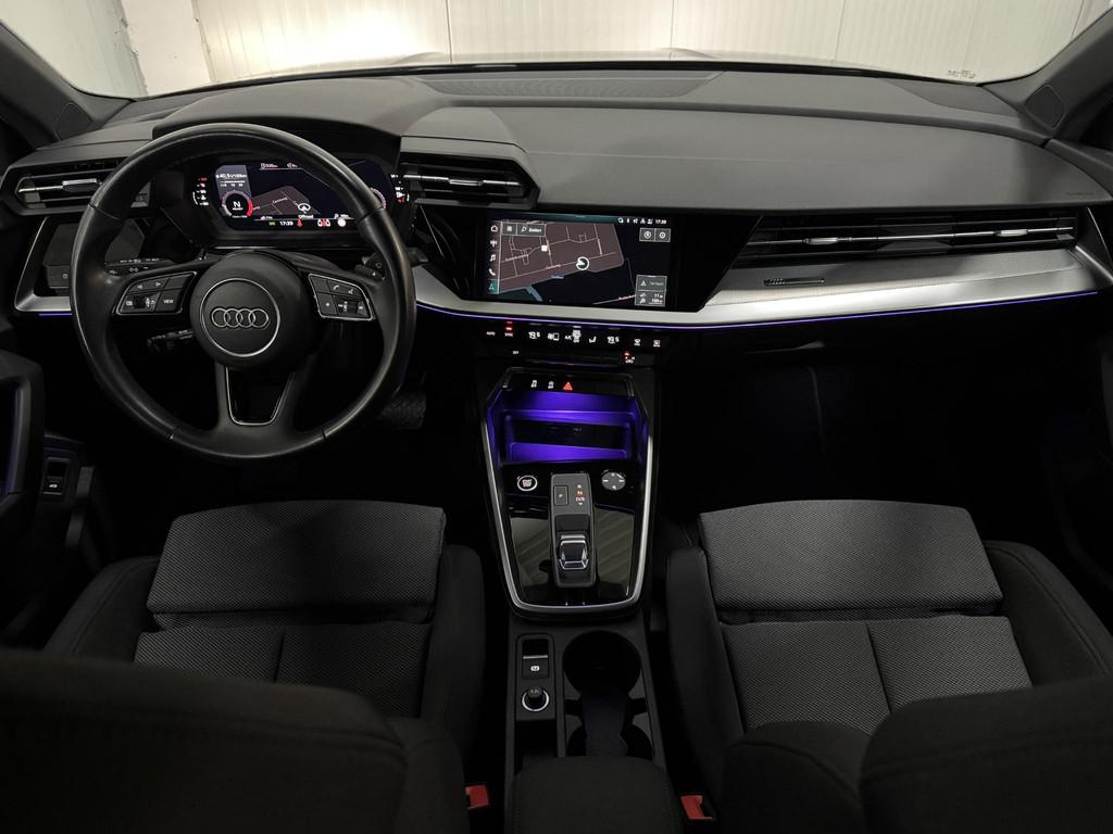 Audi A3 Limousine 30 TFSI Advanced edition AUTOMAAT DIGI-DAS, Stof, Gebruikt, Origineel Nederlands, Bedrijf