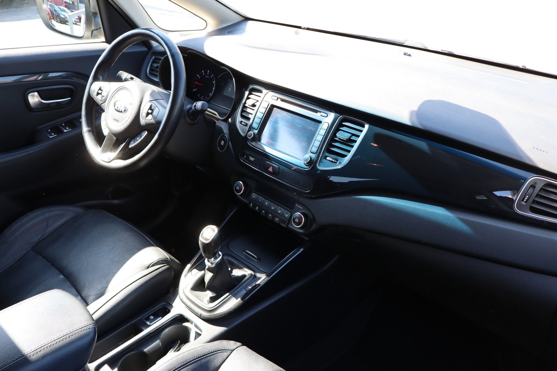 Kia Carens 1.6 GDi Super Pack 7 Zits/Achteruitrijcamera/Navi, Auto's, Kia, Voorwielaandrijving, Gebruikt, 4 cilinders, 7 stoelen