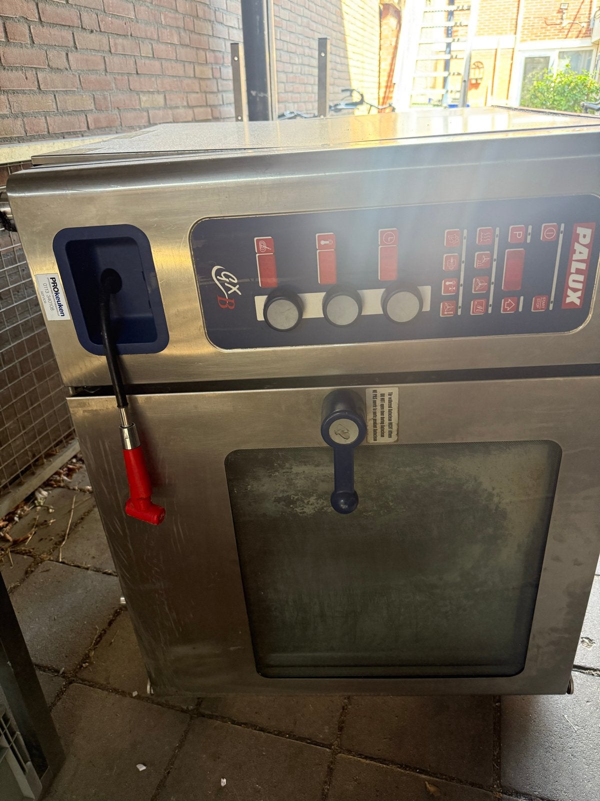 Professionele Palux Stoomoven - Ideaal voor Horeca, Ophalen of Verzenden, Stoom, Vrijstaand, 60 cm of meer