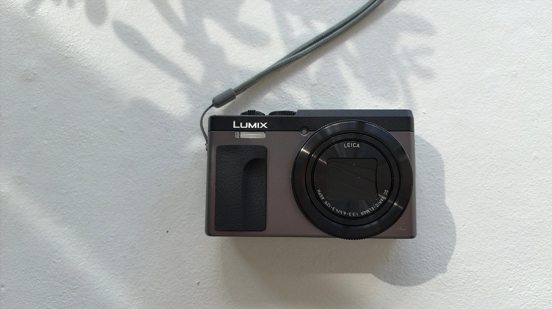 Panasonic Lumix DC-TZ90 | NIEUWE accu | Lens Beschadigd, Audio, Tv en Foto, Ophalen of Verzenden, Zo goed als nieuw, Compactcamera