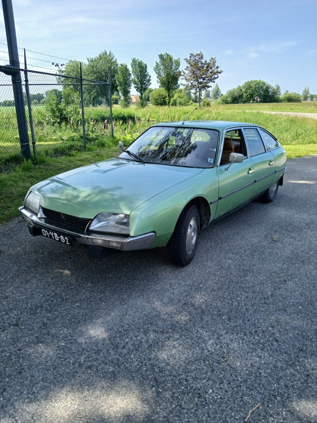 Citroën CX 2.0 2000 1977 Groen, Auto's, 4 cilinders, CX, 1337 kg, Handgeschakeld