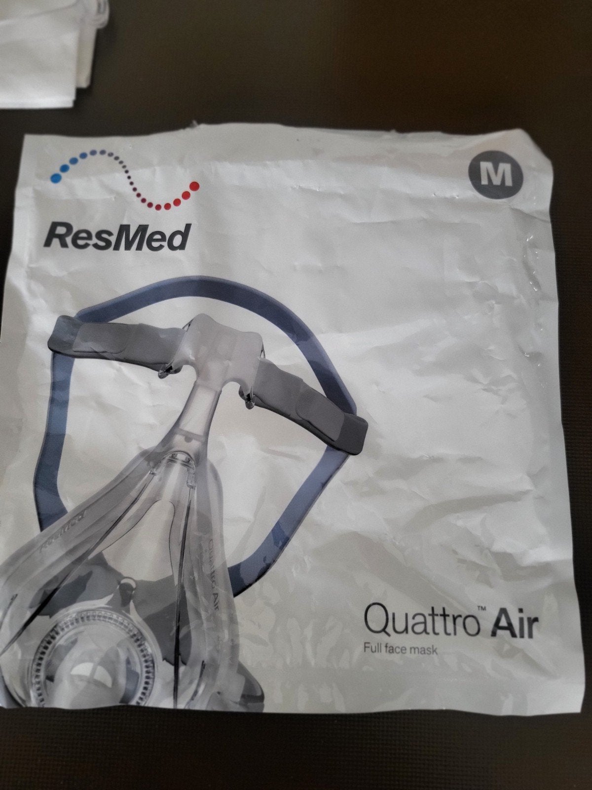 apneu cpap resmed quattro air full face masker maat m nieuw, Ophalen of Verzenden, Nieuw