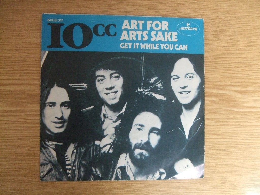 10CC    ART FOR ARTS SAKE / GET IT WHILE YOU CAN, 7 inch, Single, Ophalen of Verzenden, Rock en Metal