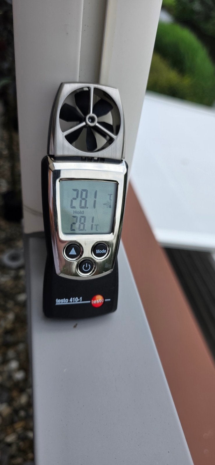 Testo 410-1 Vleugelradanemometer - Compact en Nauwkeurig, Doe-het-zelf en Verbouw, Meetapparatuur, Ophalen of Verzenden