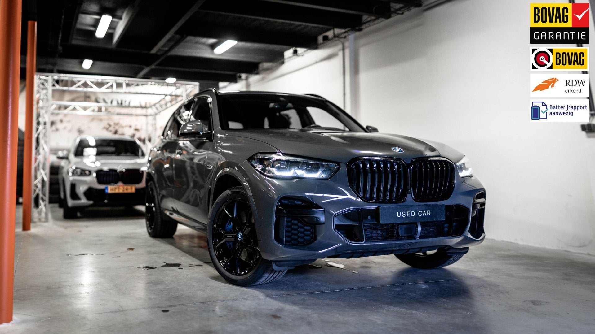BMW X5 xDrive45e High Executive M-Sport |Dravitgrau|Memory|2, Auto's, Gebruikt, 394 pk, 21 kWh, Vierwielaandrijving