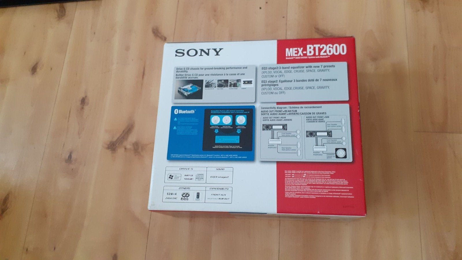 Sony MEX-BT2600 autoradio, Ophalen of Verzenden, Nieuw