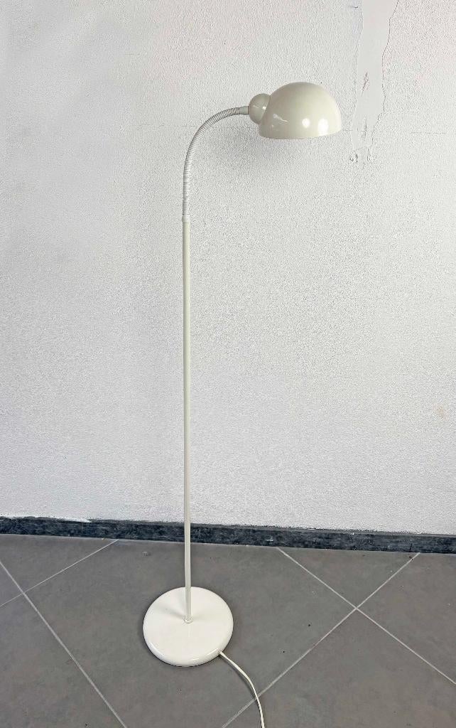 Vintage jaren 80 vloerlamp staande lamp, Ophalen, Gebruikt, Vintage, Metaal