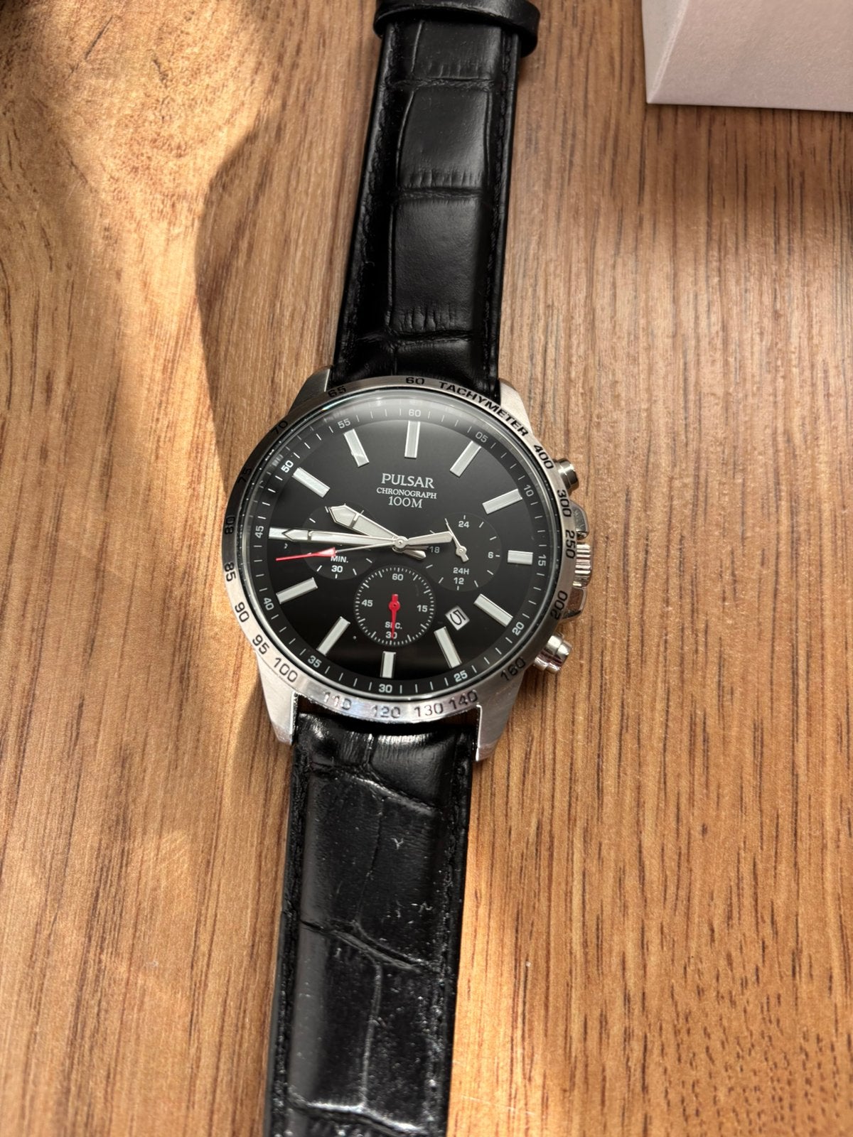 Herenhorloge Pulsar Nieuw in Doos, Ophalen of Verzenden, Nieuw, Staal, Overige merken