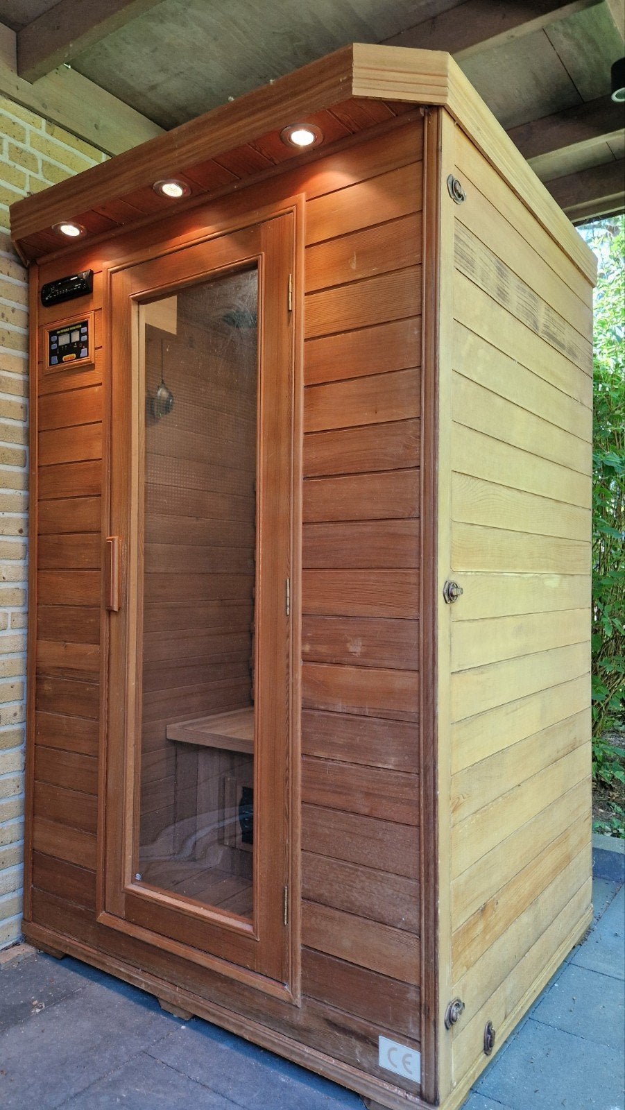 Infrarood Sauna met5 panelen - 2 pers, Ophalen, Gebruikt, Complete sauna
