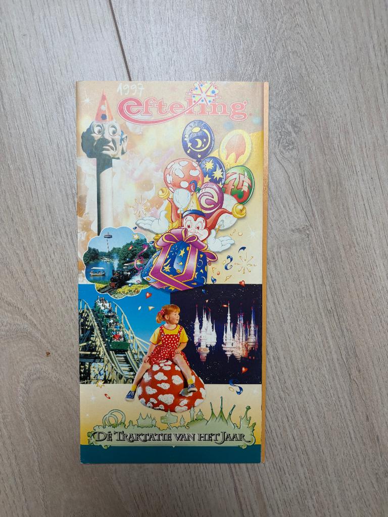 Efteling - Folder 1997, Ophalen of Verzenden, Zo goed als nieuw, Overige typen