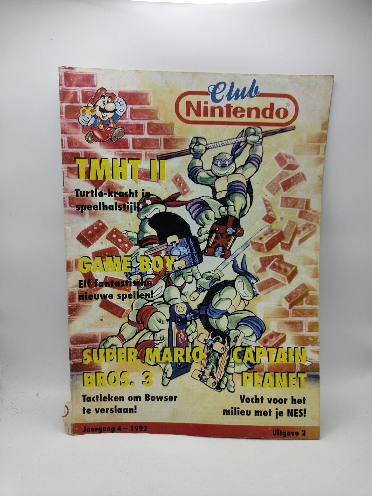 Club Nintendo Magazine Jaargang 4 - 1992 Uitgave 2, Nintendo, Gebruikt, Overige genres, Onbekend