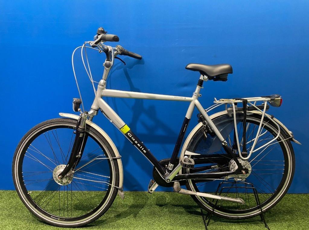 Gazelle Orange Heren Grijs/Blauw 57cm 2018, Gebruikt, -, - 0
-, NL, 57 tot 61 cm