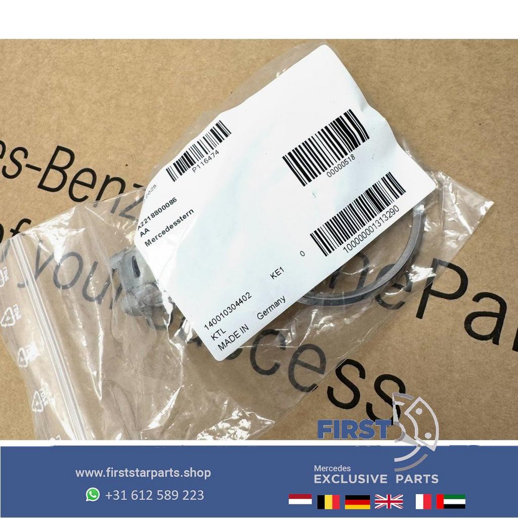 Mercedes STAANDE STER CHROOM motorkap logo embleem METAAL AM