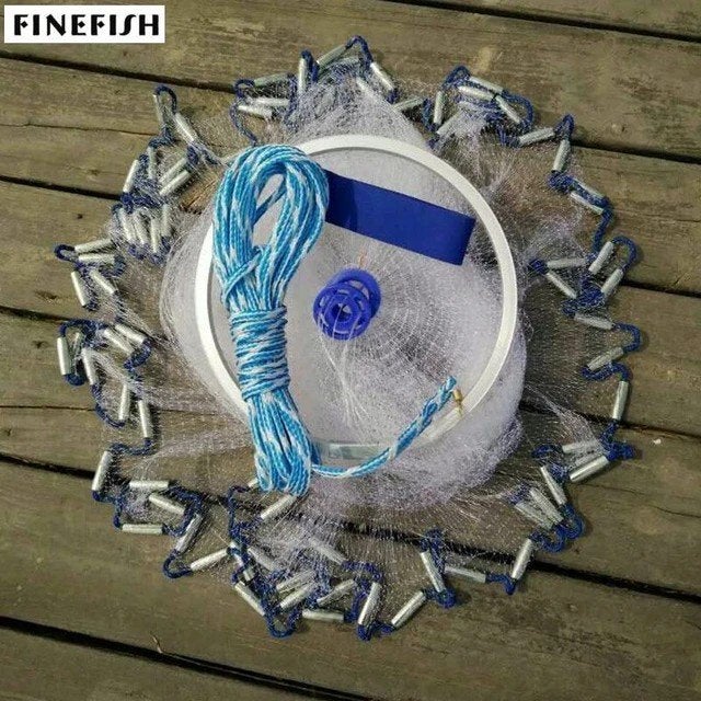Castnet 4.4m werpnet, Watersport en Boten, Hengelsport | Algemeen, Ophalen of Verzenden, Nieuw, Net of Fuik