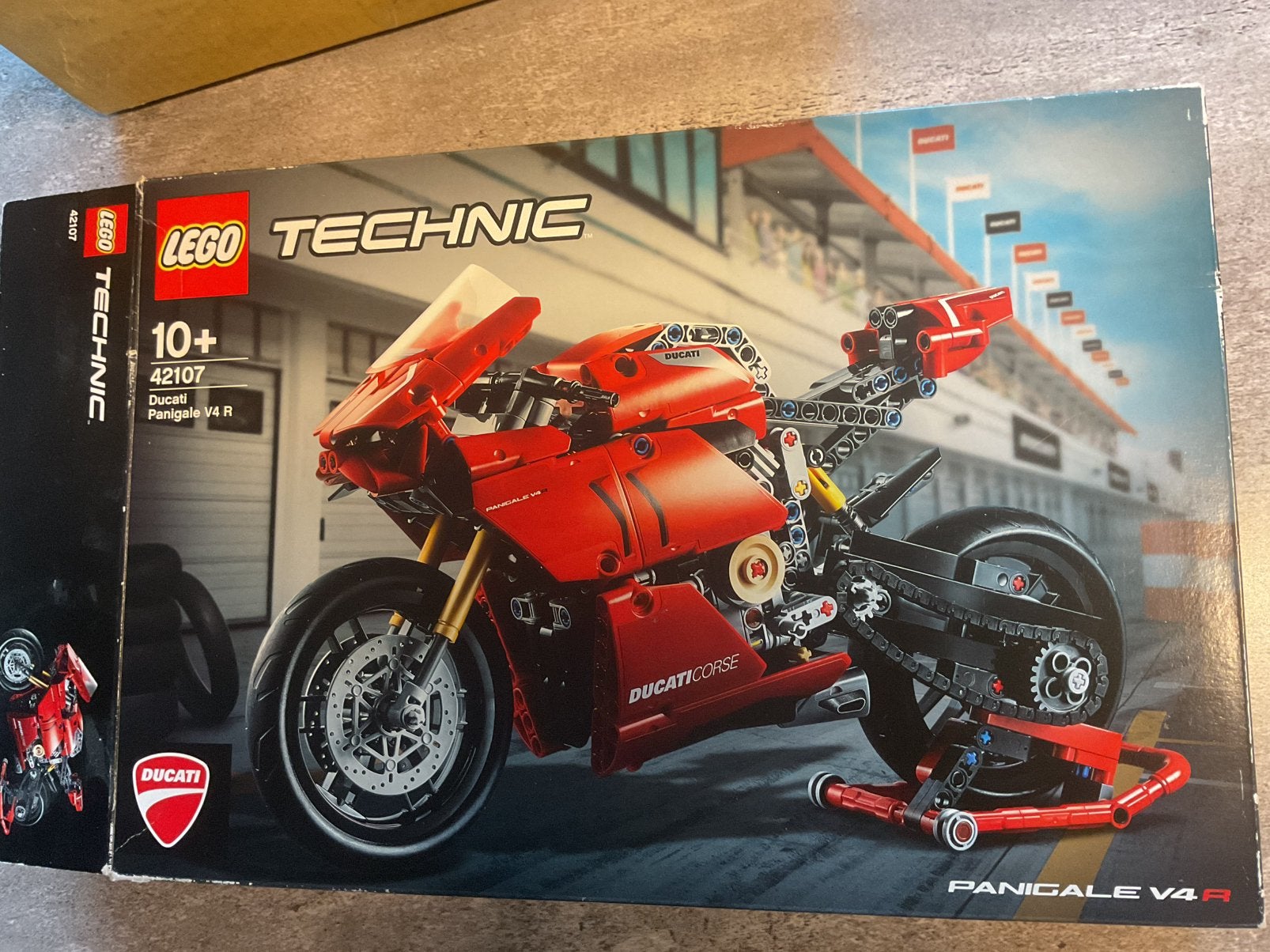 Ducati motor, Lego, Ophalen of Verzenden, Zo goed als nieuw, Technic