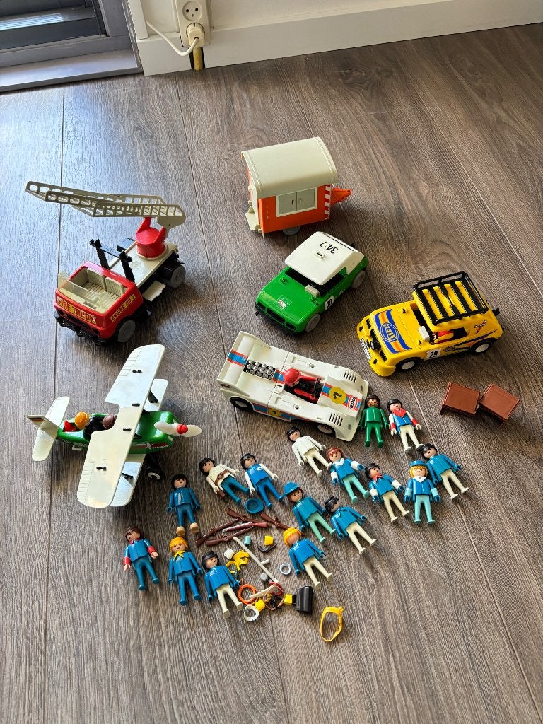 Oud playmobile, Ophalen, Gebruikt, Losse onderdelen