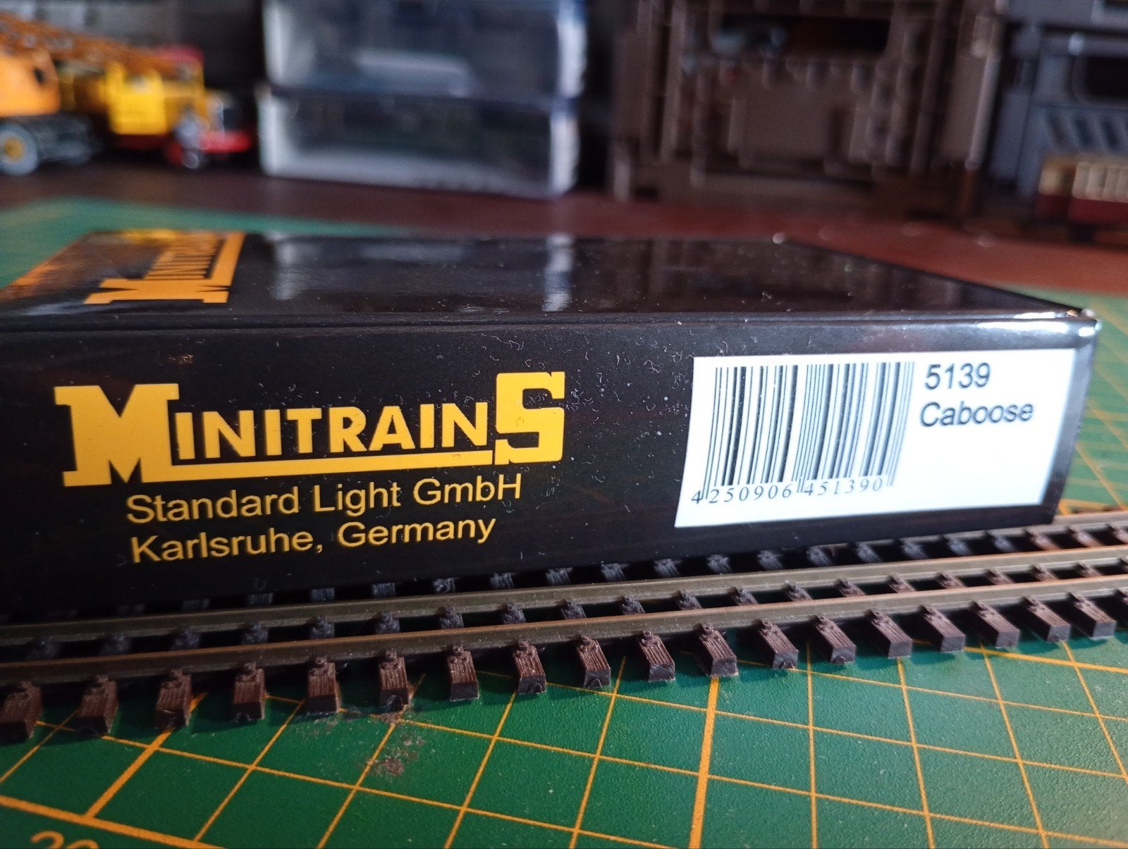 Minitrains Caboose H0e 5139 - 9 mm smalspoor, Ophalen of Verzenden, Nieuw, Wagon, Overige merken