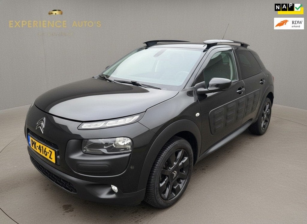 Citroen C4 Cactus 1.2 PureTech Feel AUTOMAAT/PANODAK/NAVI, Auto's, Dealer onderhouden, Stof, Euro 6, 920 kg