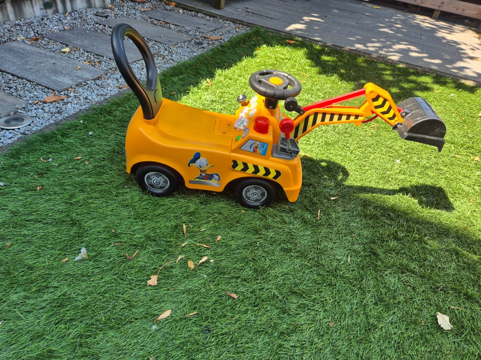 Loopauto graafmachine met Mickey Mouse, Ophalen, Gebruikt
