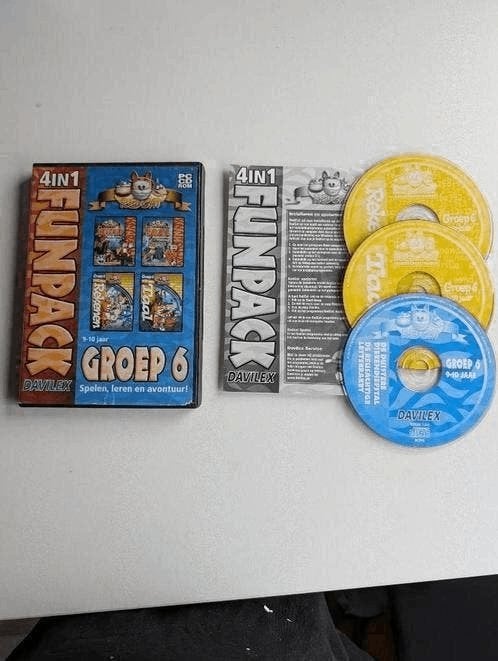 Redcat funpack groep 6 PC, Spelcomputers en Games, Puzzel en Educatief, 1 speler, Ophalen of Verzenden, Zo goed als nieuw