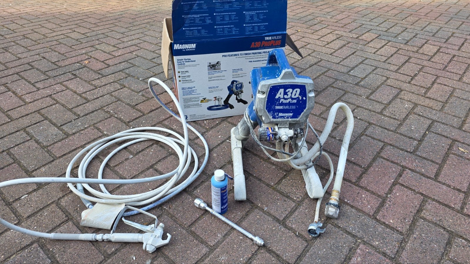 Graco Magnum A30 ProPlus Verfspuit - Zo goed als nieuw, Ophalen of Verzenden, Zo goed als nieuw, Verfspuit of Verfpomp