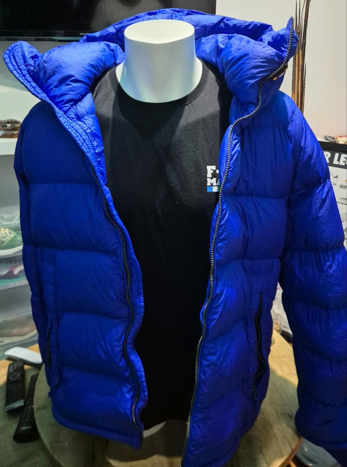 Parajumpers 'reloaded' puffer 2xl, Kleding | Heren, Blauw, Ophalen of Verzenden, Zo goed als nieuw, Overige maten