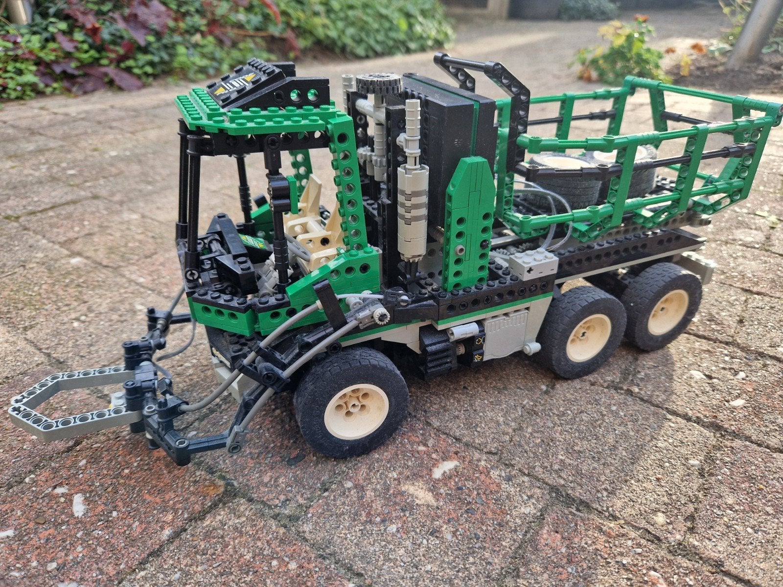 Lego Technic 8479 Barcode Truck - Compleet met instructies, Kinderen en Baby's, Gebruikt, Lego, Inclusief instructies, Ophalen of Verzenden