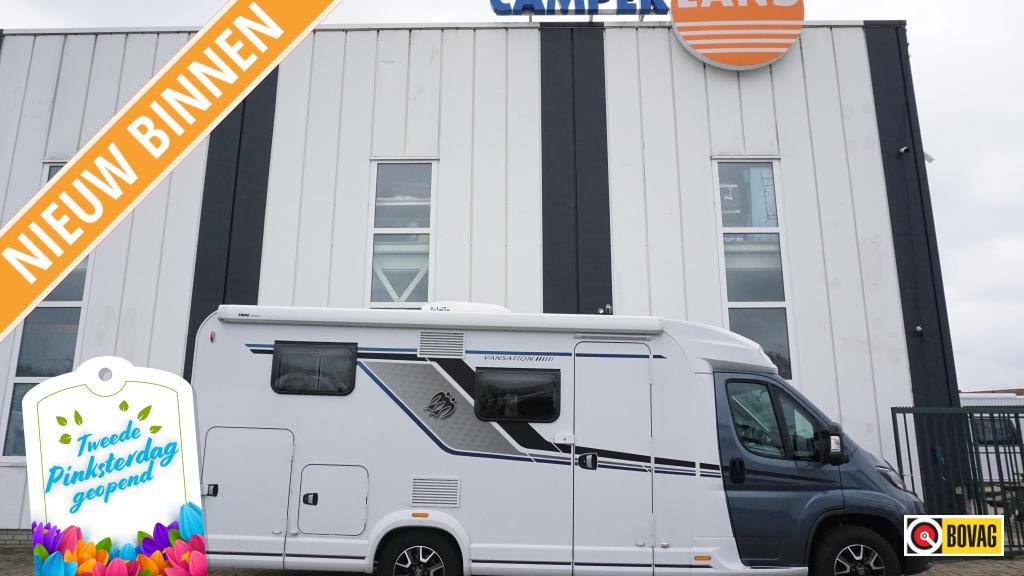 Knaus Vansation Van Ti 650 MEG 1e eig., Caravans en Kamperen, Campers, Luifel, Fiat, Tot en met 2, Bedrijf