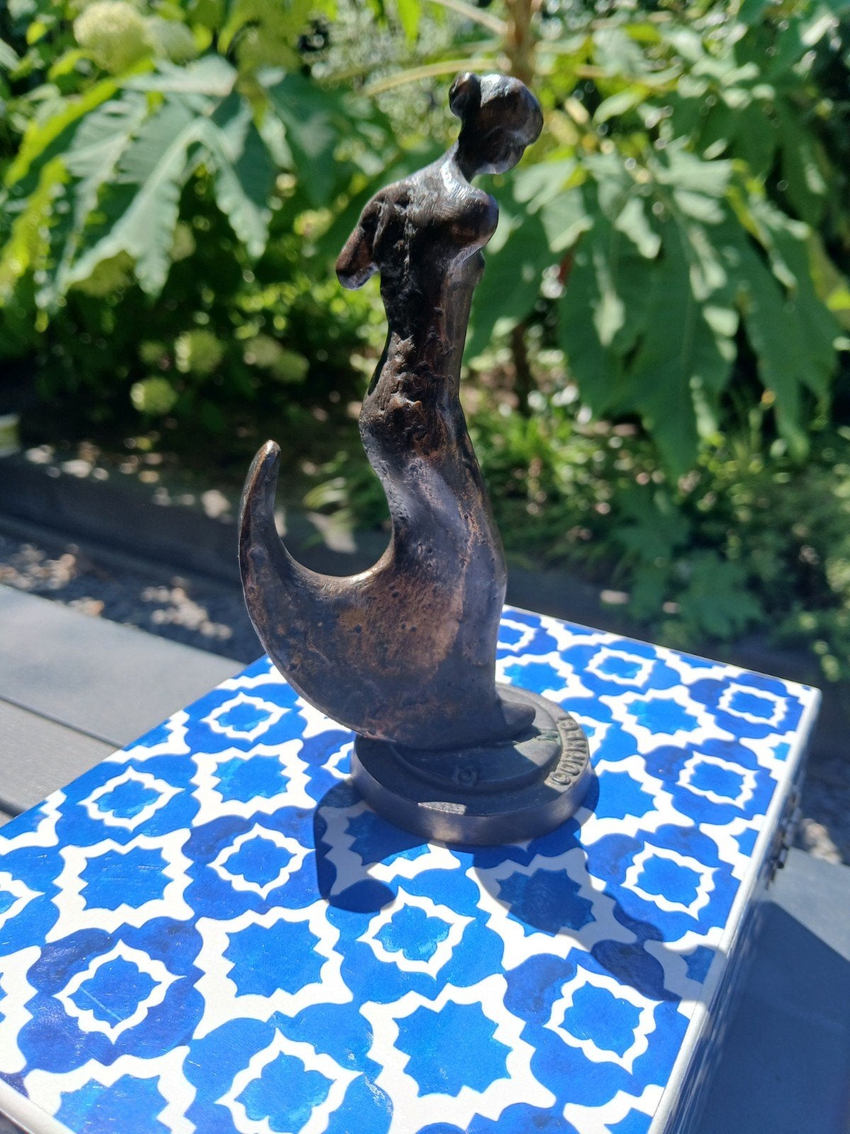 Brons Piet Haagh 1992 vrouwenfiguur met certificaat, Ophalen of Verzenden