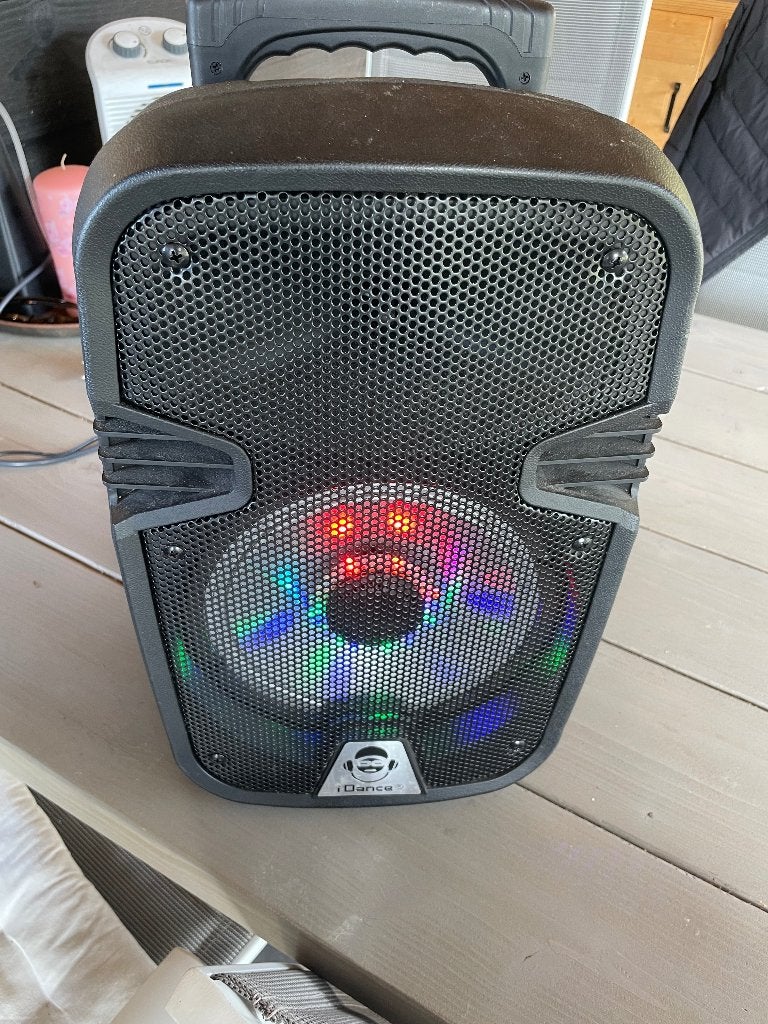 iDance Groove 210 Party Speaker met Lichteffecten, Audio, Tv en Foto, Luidsprekers, Party speaker, Zo goed als nieuw, 60 tot 120 watt