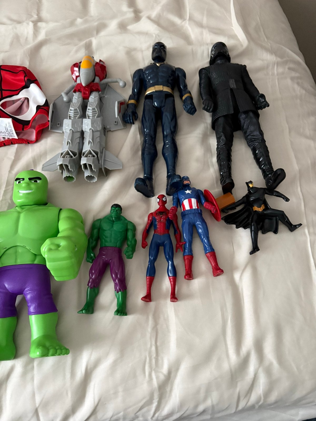 Grote collectie Marvel en DC actiefiguren en accessoires, Ophalen of Verzenden, Gebruikt