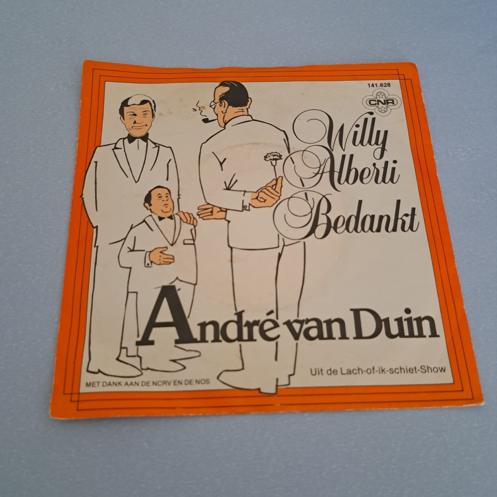 André van Duin - Willy Alberti Bedankt (Single), Ophalen, Gebruikt, Humor en Cabaret