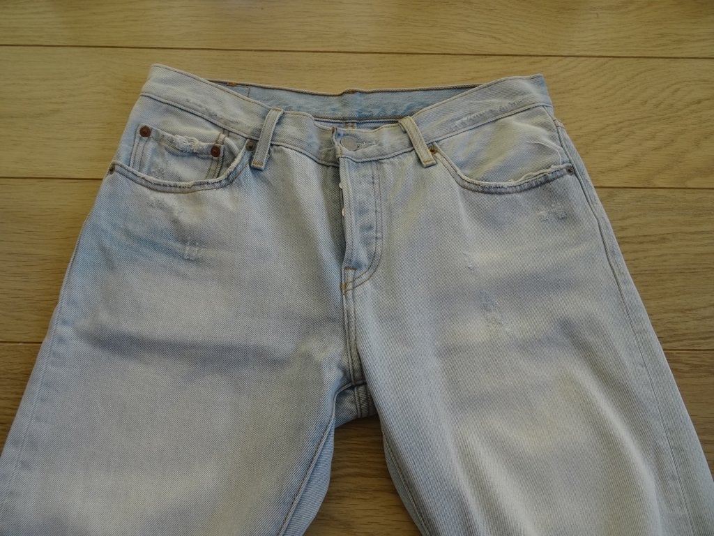 Levi's 501 jeans - used effect mt L NIEUW, Nieuw, W30 - W32 (confectie 38/40), Levi's, Verzenden