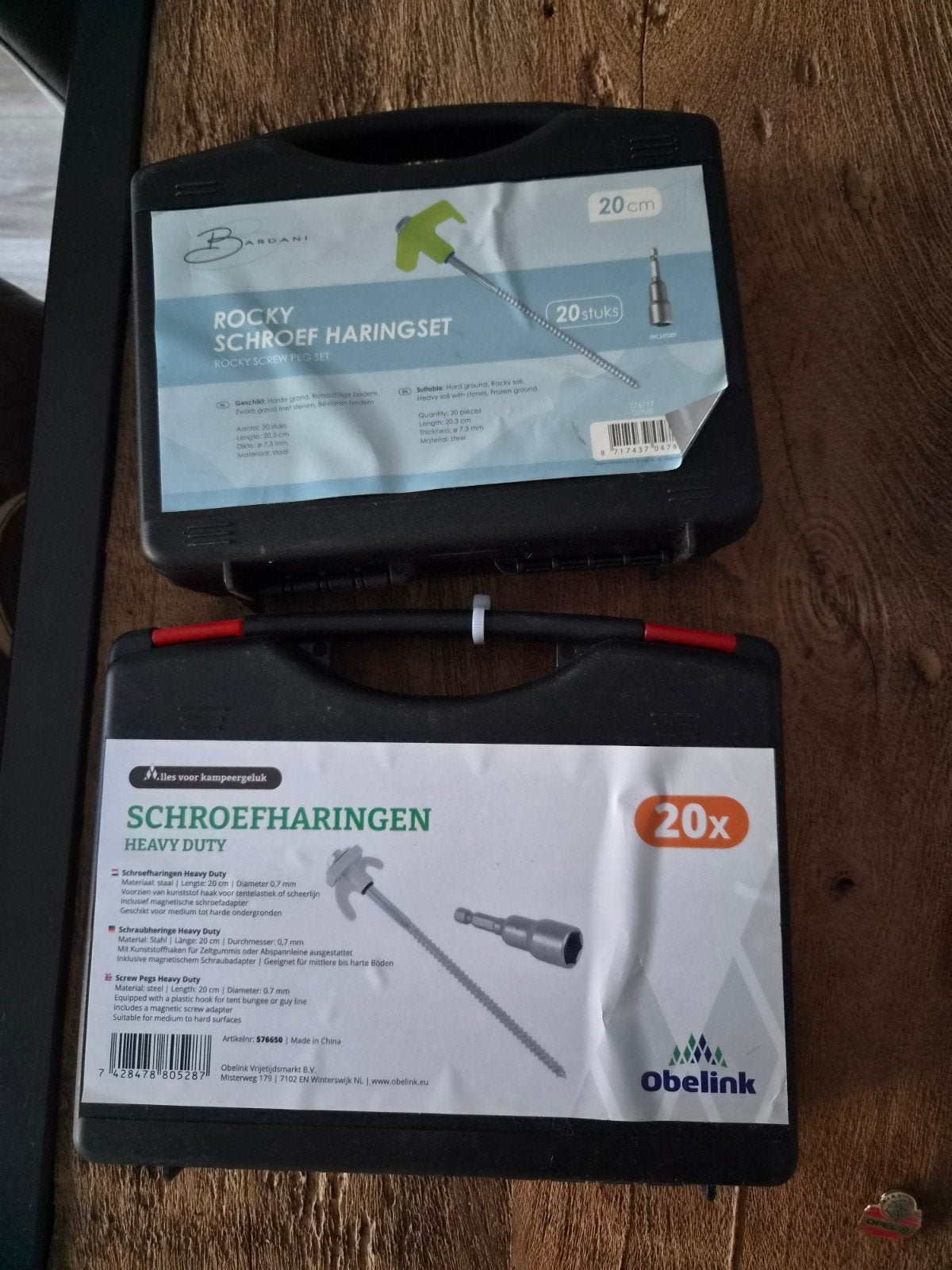 schroefharingen, Caravans en Kamperen, Ophalen, Nieuw