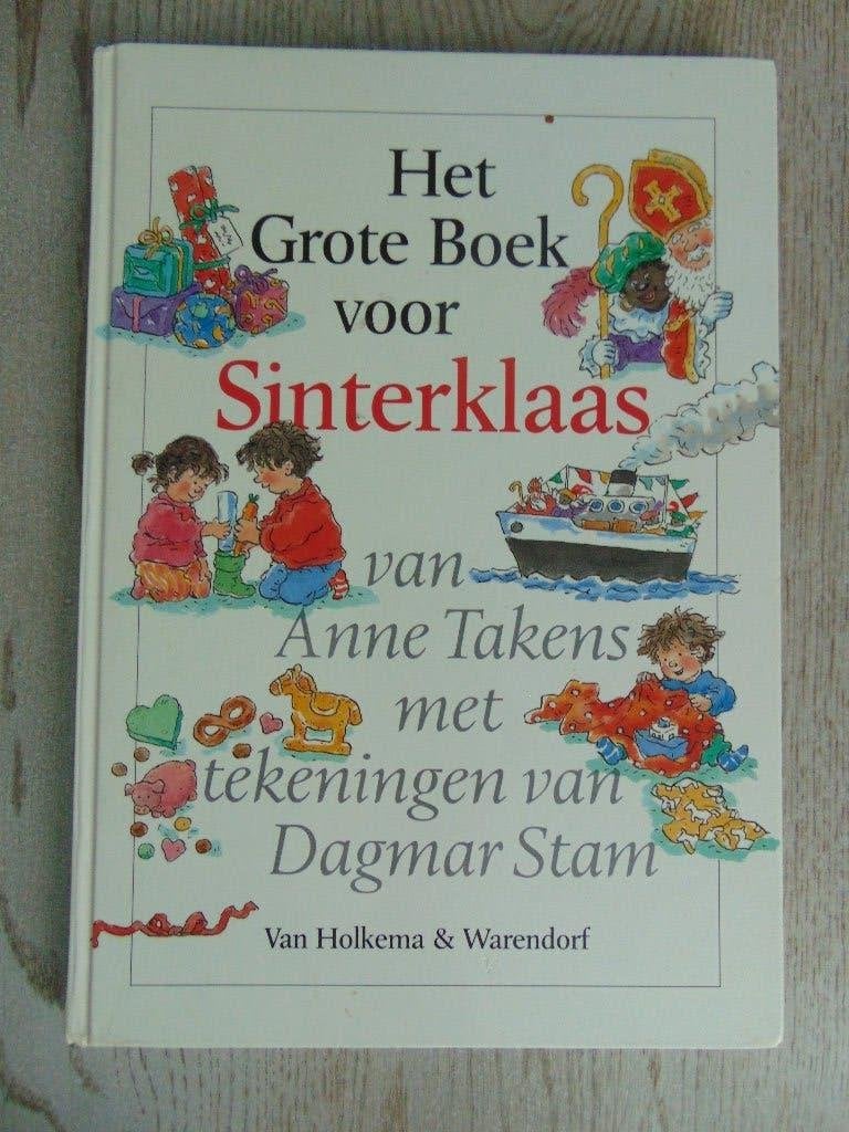 Het grote boek voor Sinterklaas en Kerstmis - hardcover boek, Ophalen of Verzenden, Zo goed als nieuw, Anne Takens & Dagmar Stam