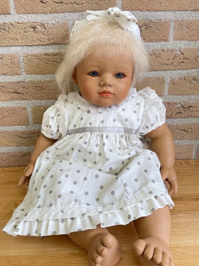 Annette Himstedt Annchen, 60cm, Verzamelen, Poppen, Annette Himstedt, Ophalen of Verzenden, Zo goed als nieuw, Levensecht of Reborn