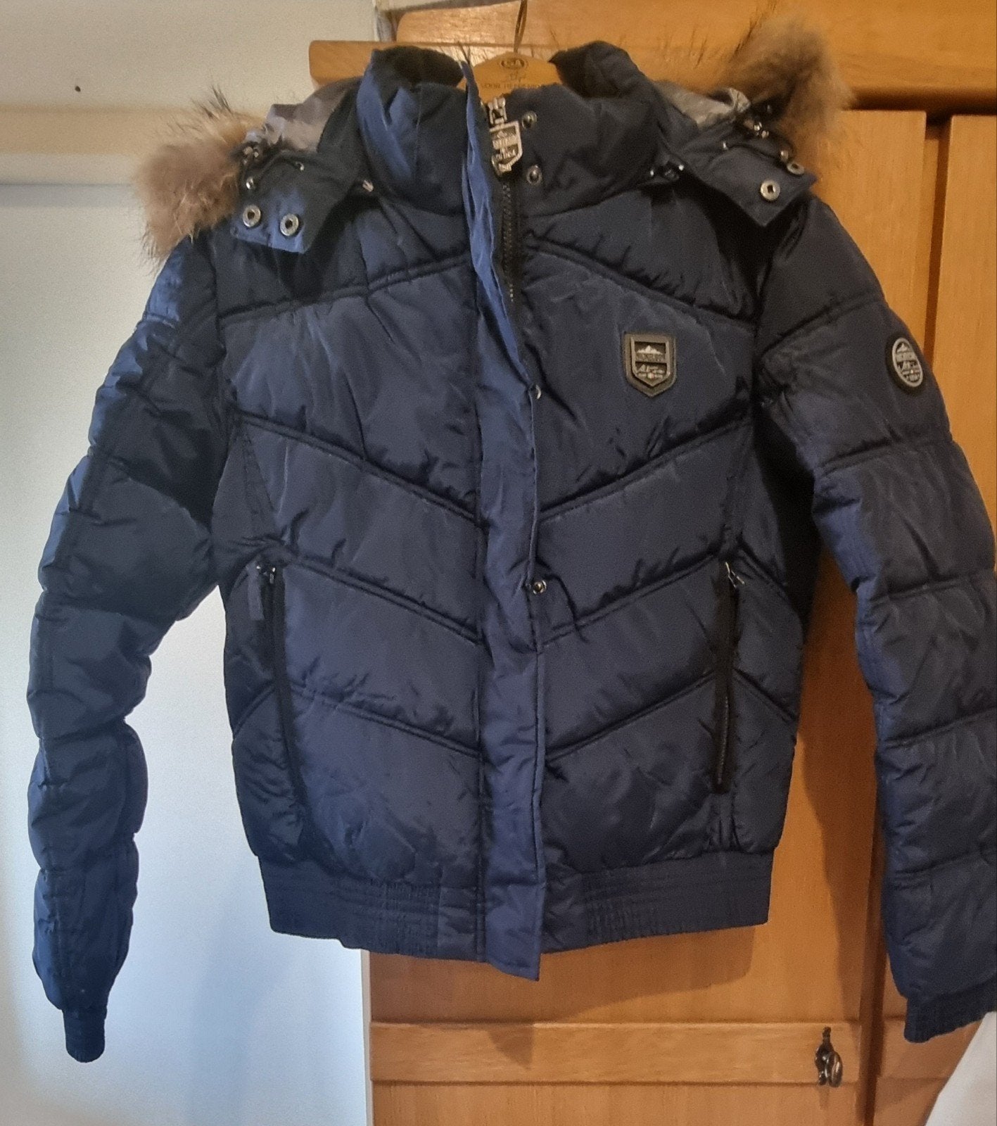 nieuwe Nickelson winterjas prachtig blauw maat M/L, Kleding | Dames, Blauw, Maat 42/44 (L), Ophalen of Verzenden, Nieuw