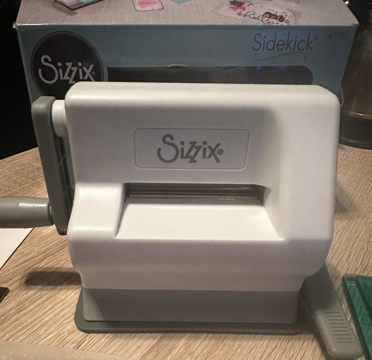 Sizzix Sidekick diy starter kit voor wenskaarten, Ophalen of Verzenden, Gebruikt, Overige thema's, Overige typen