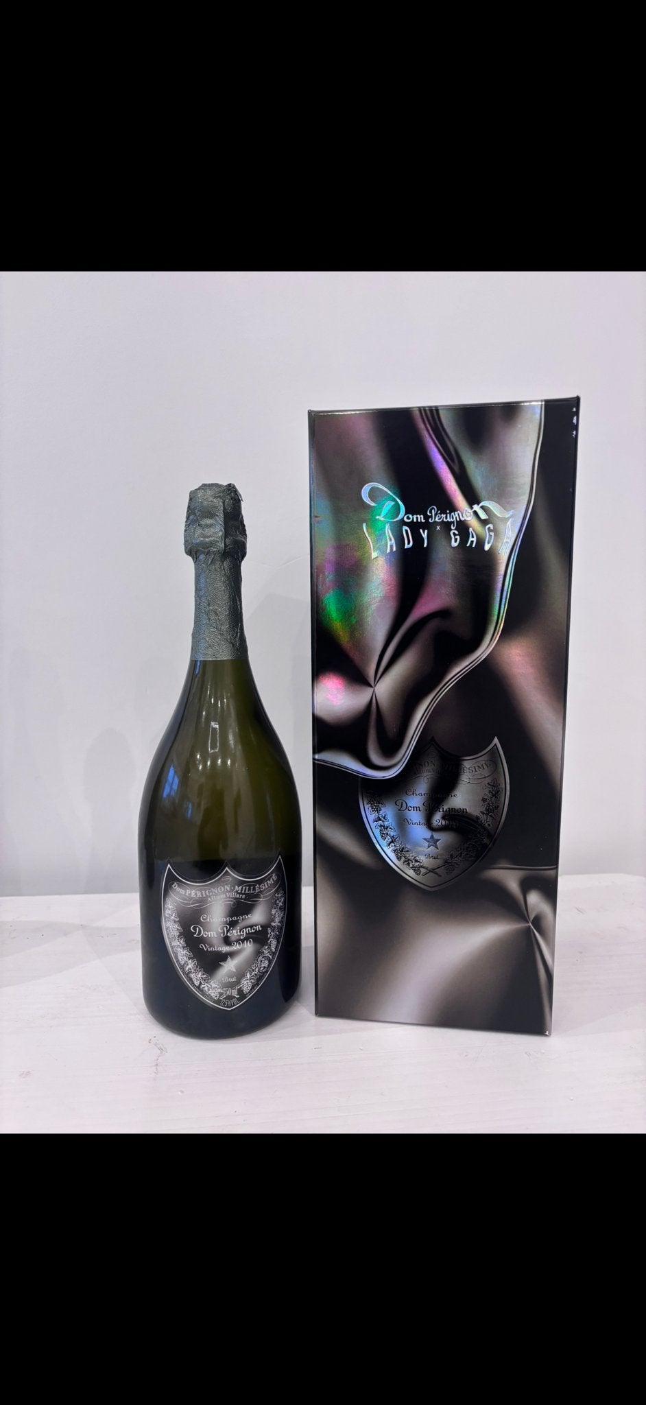 Dom Pérignon 2010 Lady Gaga Edition Champagne, Verzamelen, Ophalen, Nieuw, Frankrijk, Champagne
