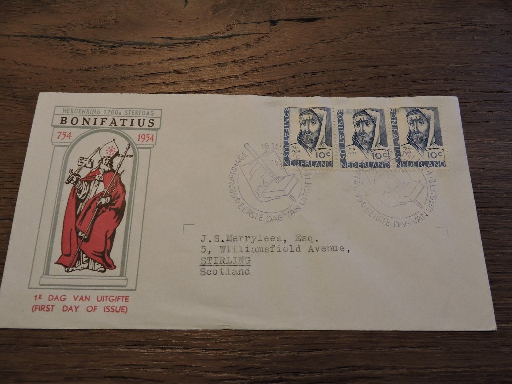 fdc nederland  E  17, Ophalen of Verzenden, Beschreven, Nederland