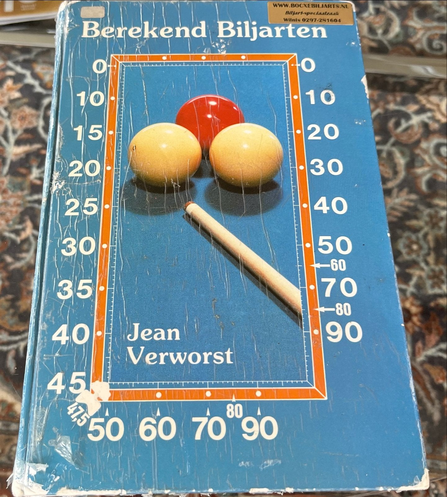 Berekend Biljarten - Jean Verworst (1987), Ophalen of Verzenden, Gelezen