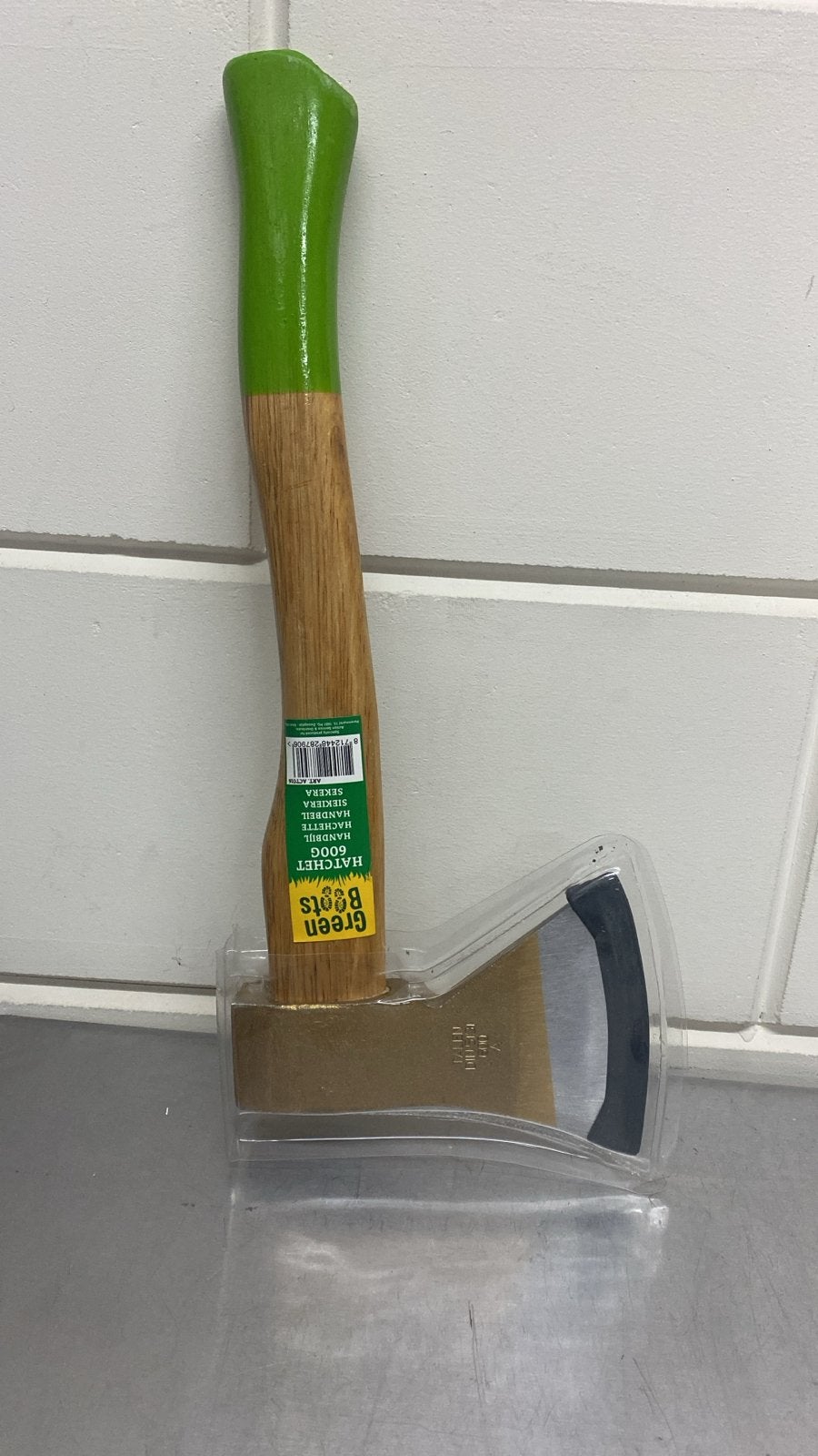 5x Nieuwe Green Boots Bijl - 600g Hakbijl met Groene Steel, Ophalen of Verzenden, Nieuw, Overige typen, Overige merken