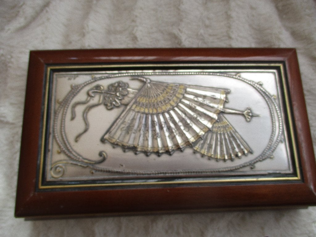 Houten juwelen doos zilveren voorkant Alliani, Ophalen of Verzenden, Zilver