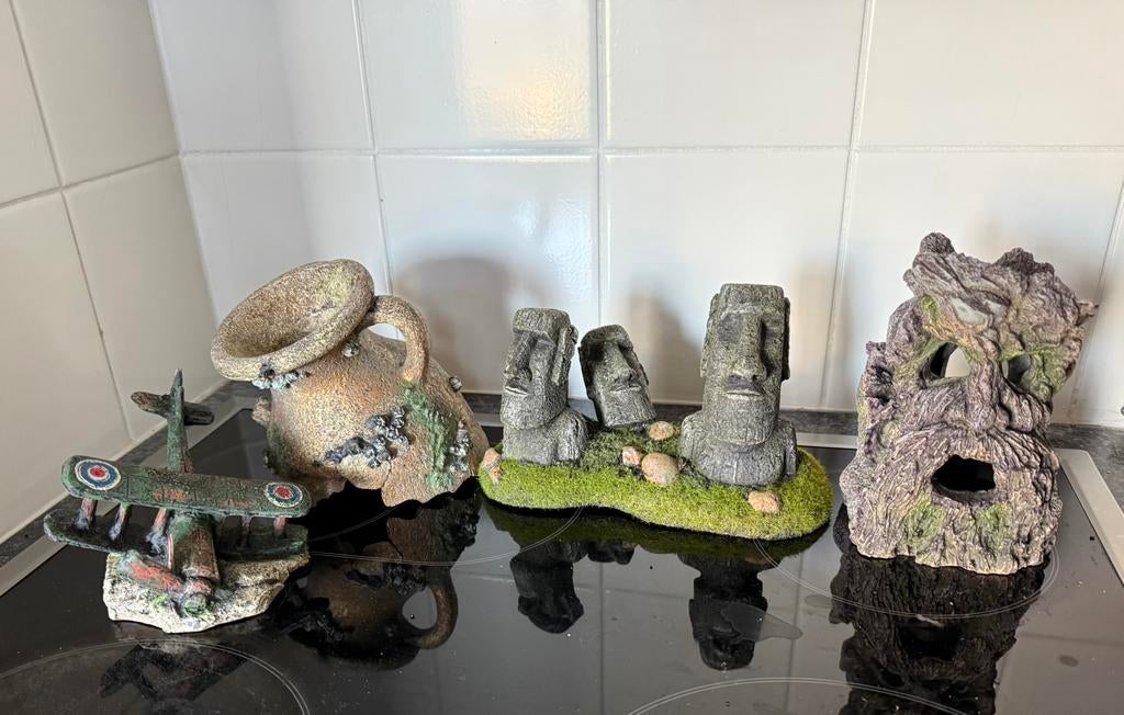 Aquarium decoratie beelden, Ophalen of Verzenden, Zo goed als nieuw