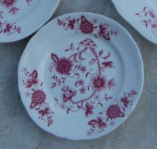 Stoer Roze Bloemen Presenteer / Serveer set KADO TIP, Nieuw, Ophalen of Verzenden, Bord(en), Wedgwood