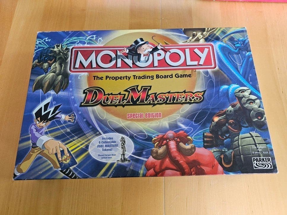 Monopoly Duel Masters Special Edition, Ophalen of Verzenden, Gebruikt