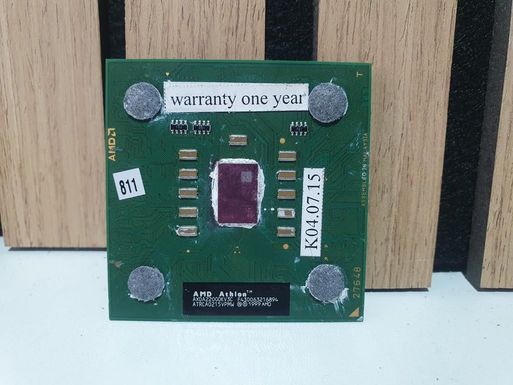 AMD Athlon XP 2200+ Processor – AXDA2200DKV3C (Socket A/462), Computers en Software, Processors, Gebruikt, ., Minder dan 2 Ghz