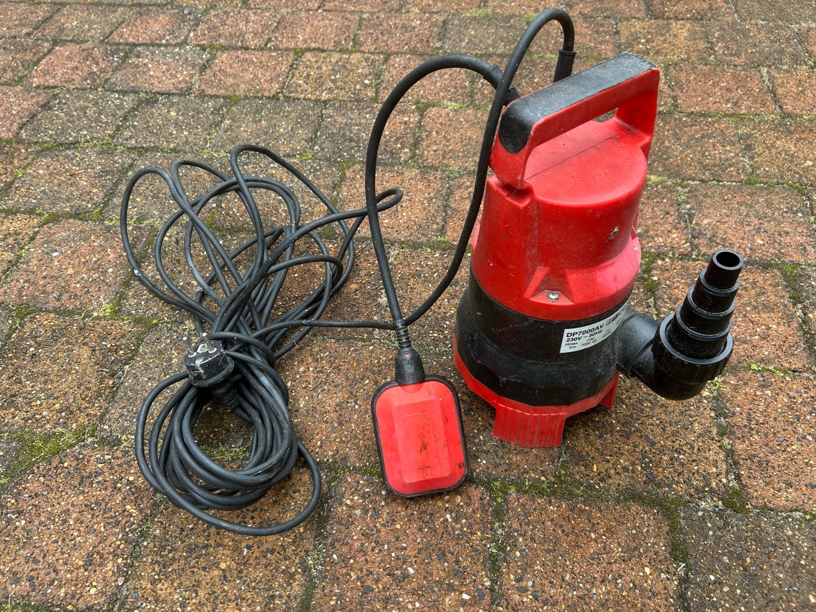 Dompelpomp DP7000AV 400W - 7000 l/h, Ophalen of Verzenden, Gebruikt, Elektrisch, Dompelpomp